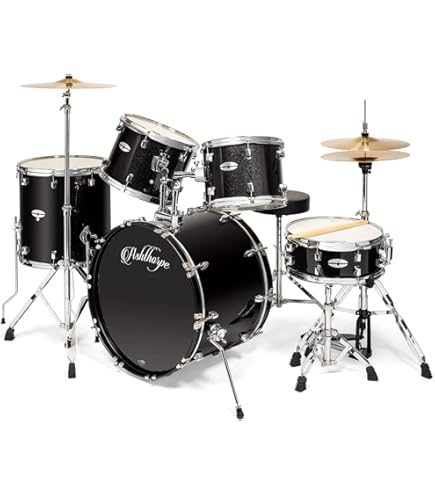Amazon.com: ddrum Dios Exotic Zebra Wood- Natural 5-Piece Shell